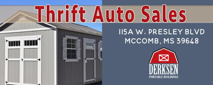 portable buildings and storage sheds for sale or rent in McComb MS
